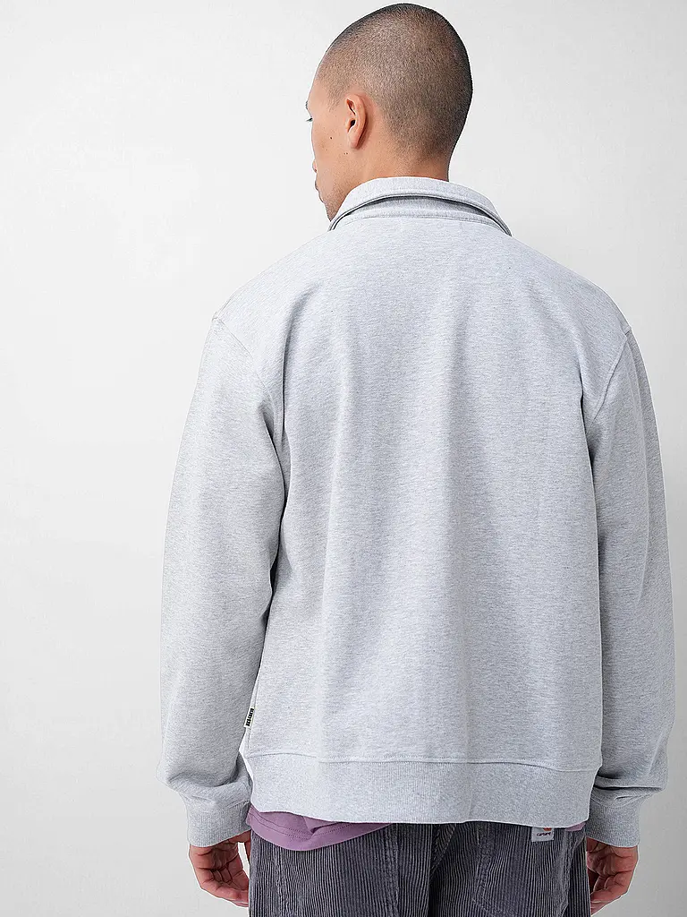WOODBIRD | Sweatjacke WBTOM | Grigio chiaro