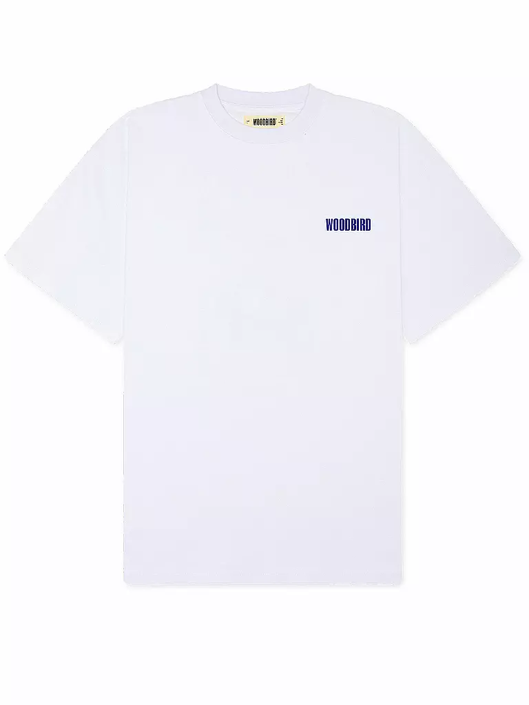 WOODBIRD | T-Shirt WBBAINE KOI | Bianco