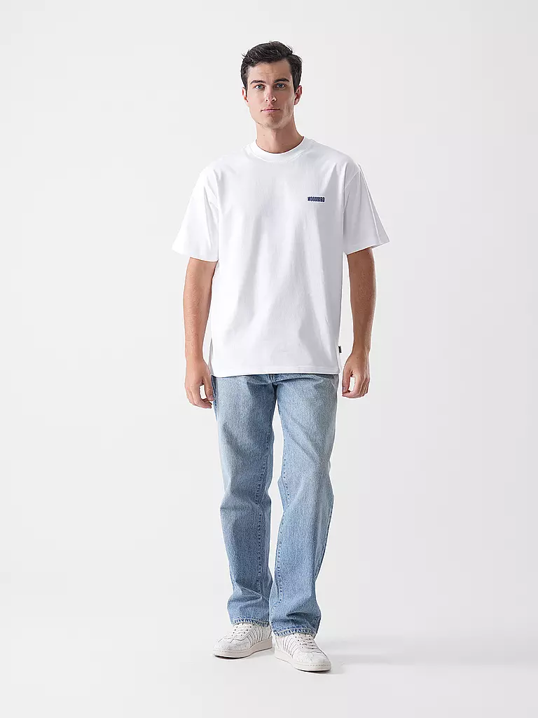 WOODBIRD | T-Shirt WBBAINE KOI | Bianco
