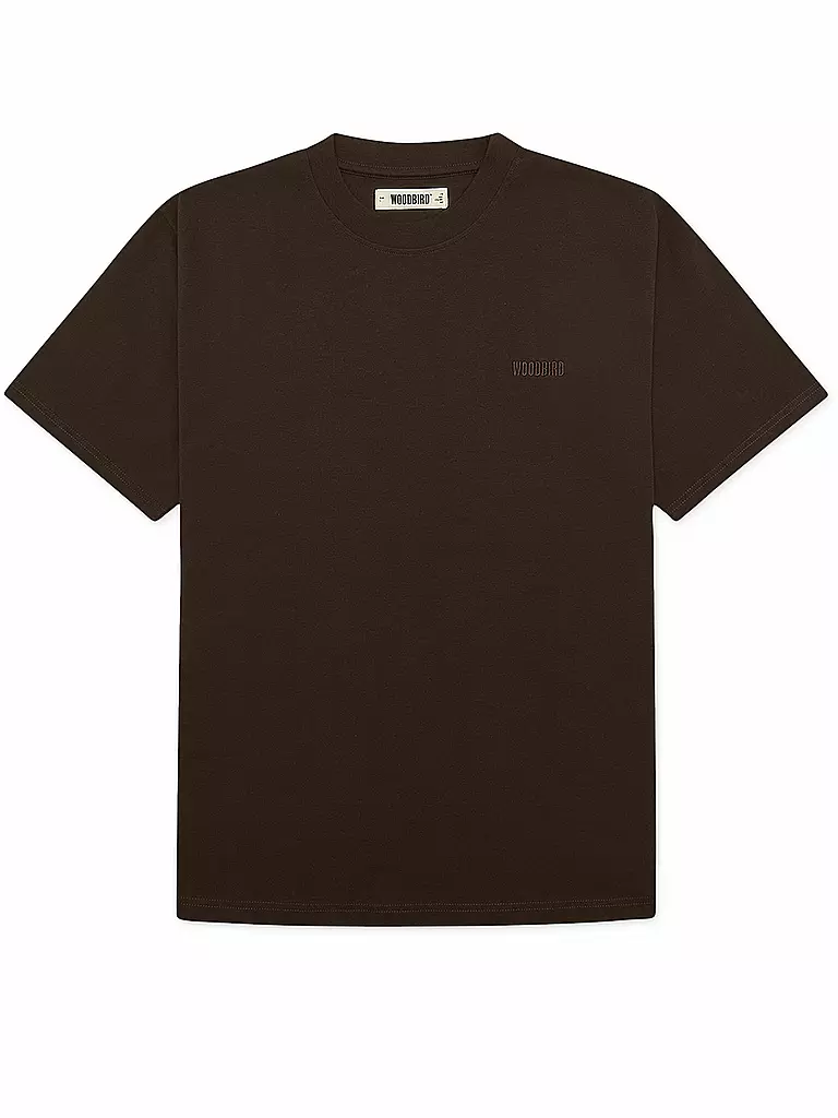 WOODBIRD | T-Shirt WBBAINE | Marrone