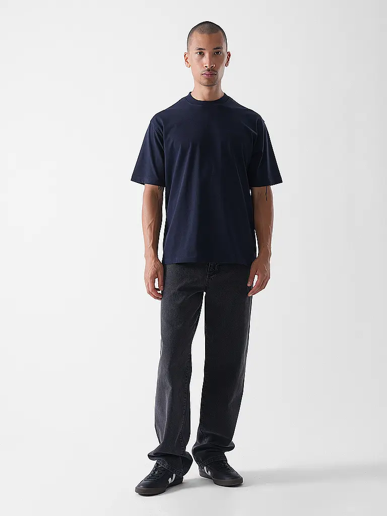 WOODBIRD | T-Shirt WBBAINE | Blu scuro