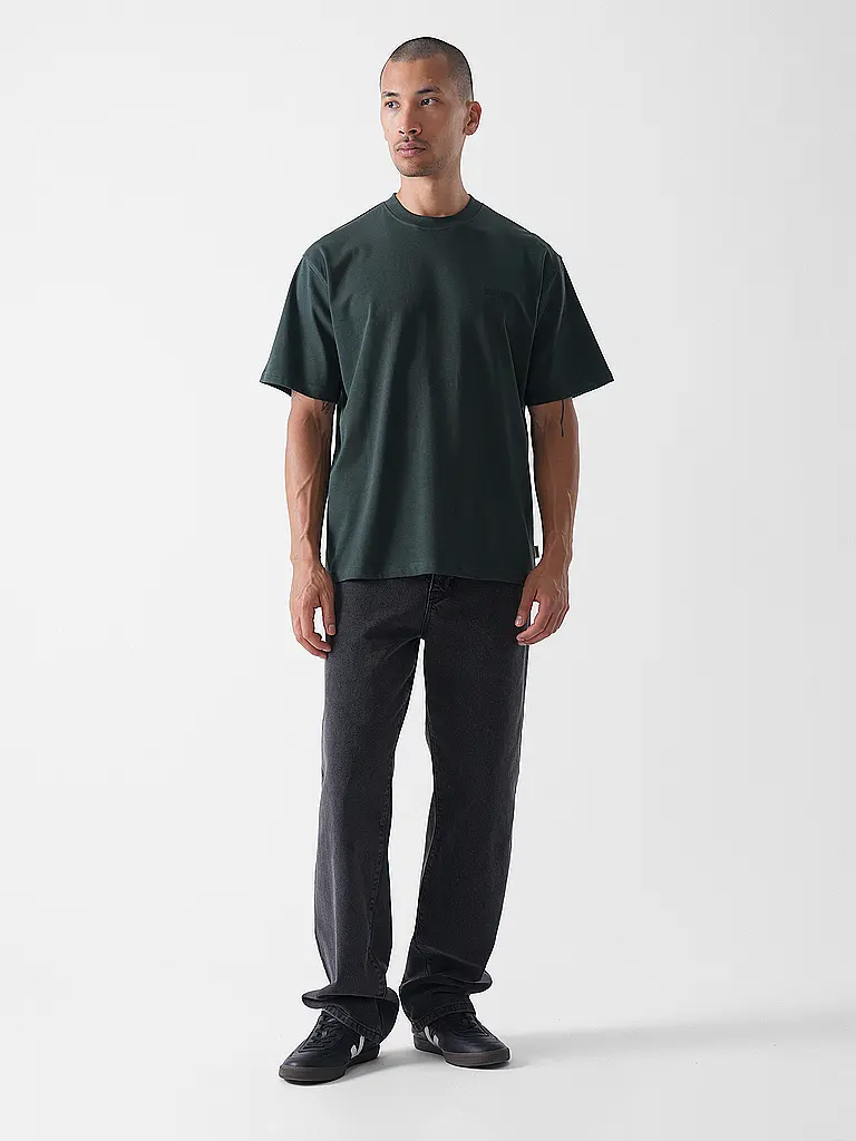 WOODBIRD | T-Shirt WBBAINE | Verde scuro