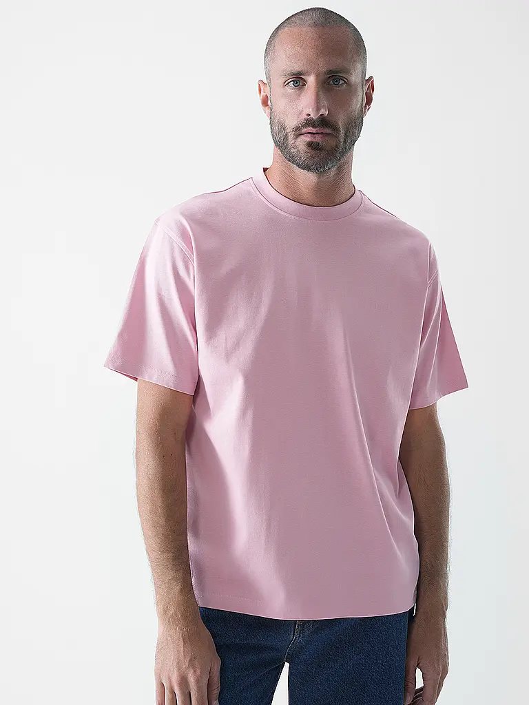 WOODBIRD | T-Shirt WBBAINE | Rosa
