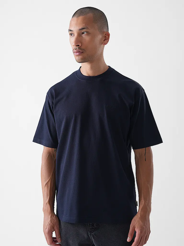 WOODBIRD | T-Shirt WBBAINE | Blu scuro