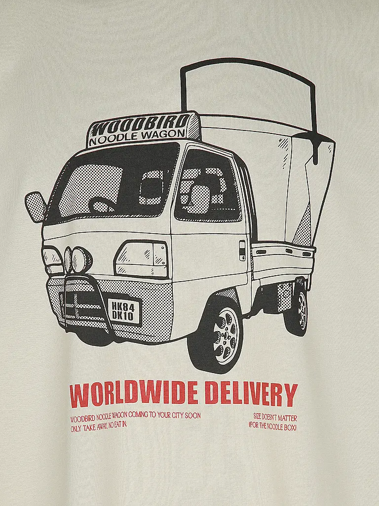 WOODBIRD | T-Shirt WBBAINE | Beige