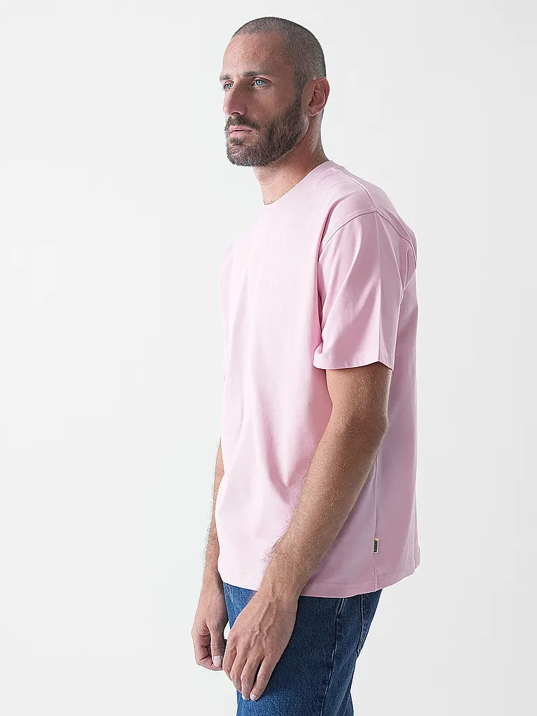 WOODBIRD | T-Shirt WBBAINE | Rosa