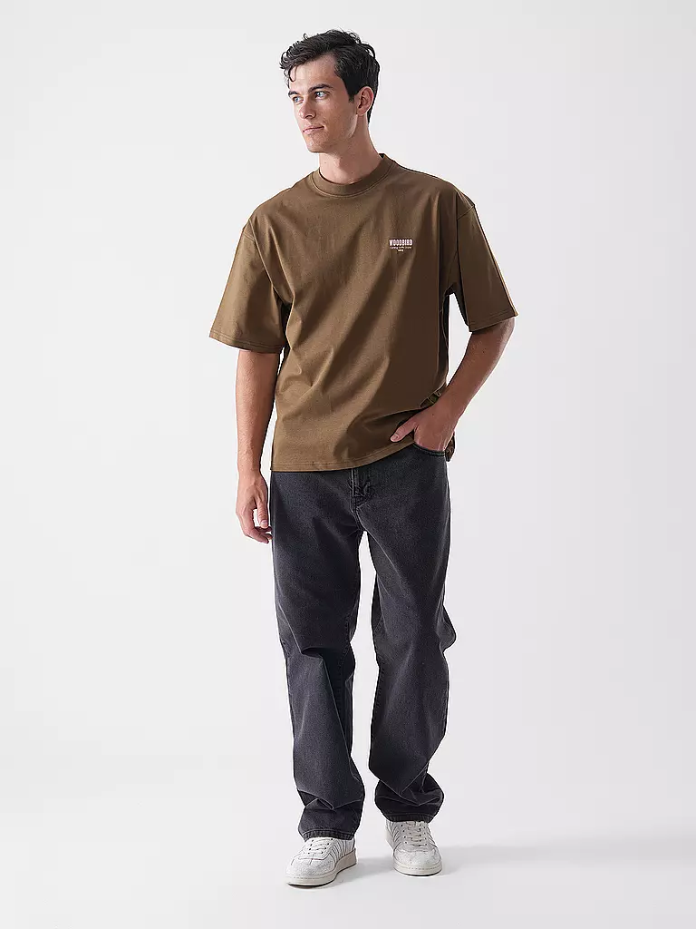 WOODBIRD | T-Shirt WBBEAM PHO | Marrone