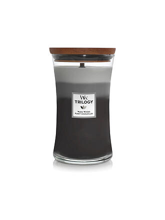 WOODWICK | Candela a clessidra con stoppino crepitante 454g Triology Warm Woods