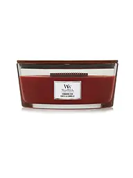 WOODWICK | Ellipsenkerze Knisterdocht 454g Crisom Berries | Rosso scuro