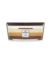 WOODWICK | Ellipsenkerze Knisterdocht 454g Triology Cafe Sweets | Marrone