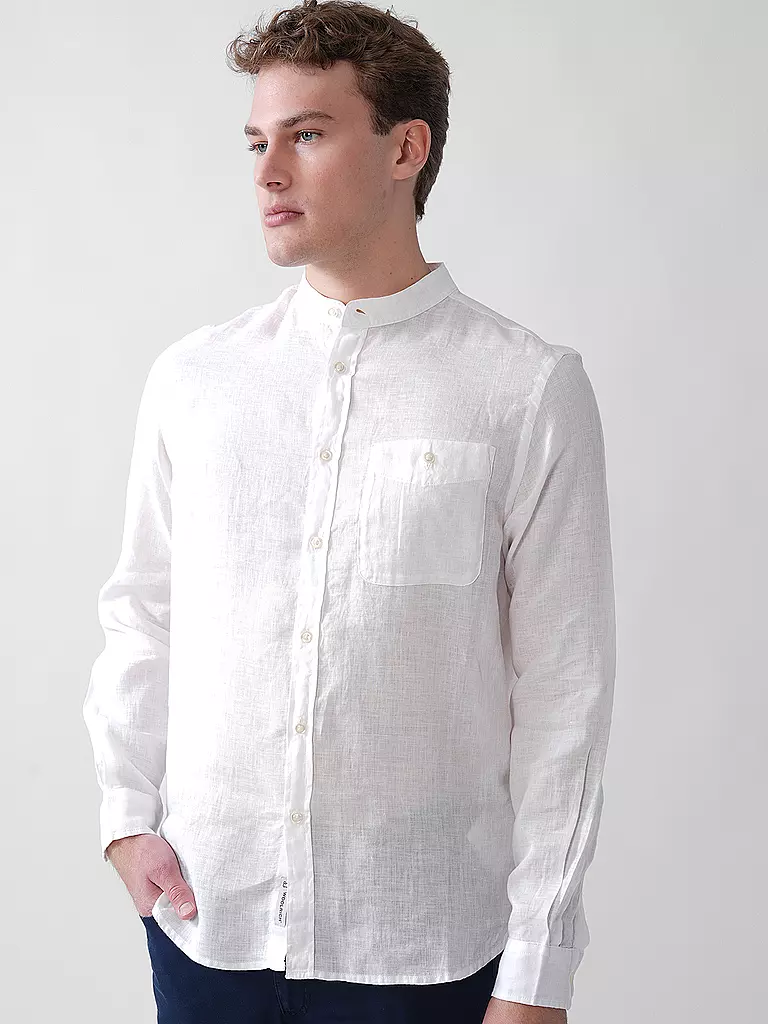 WOOLRICH | Camicia di lino regular fit | 