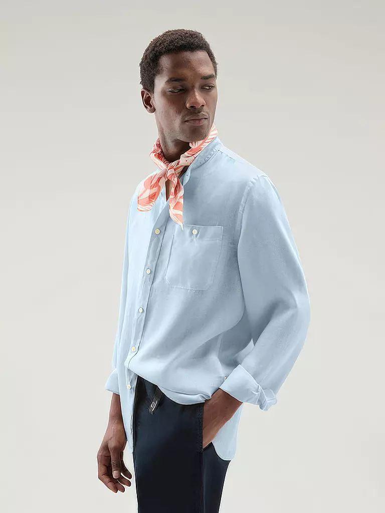 WOOLRICH | Camicia di lino regular fit | 