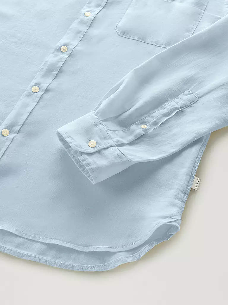 WOOLRICH | Camicia di lino regular fit | 
