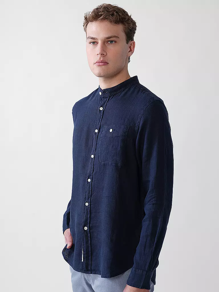 WOOLRICH | Camicia di lino vestibilità regular | 