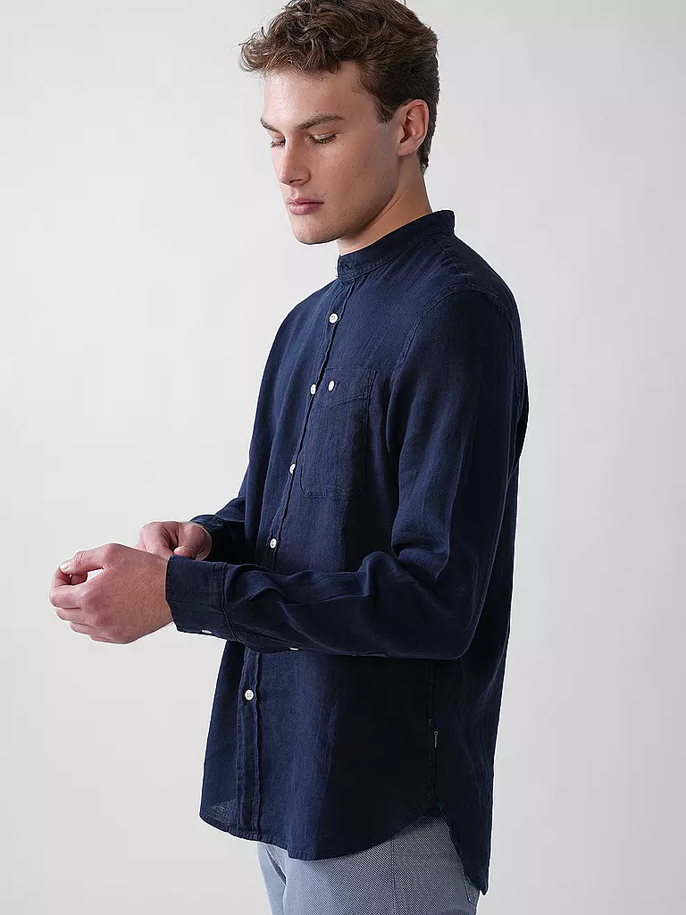 WOOLRICH | Camicia di lino vestibilità regular | 