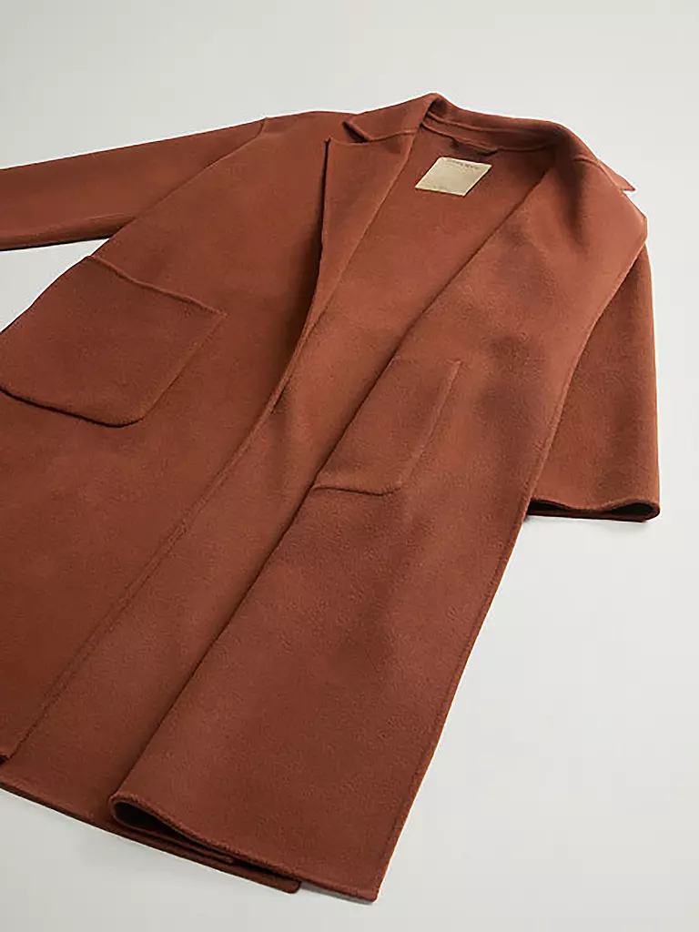 WOOLRICH | Cappotto di lana | Marrone