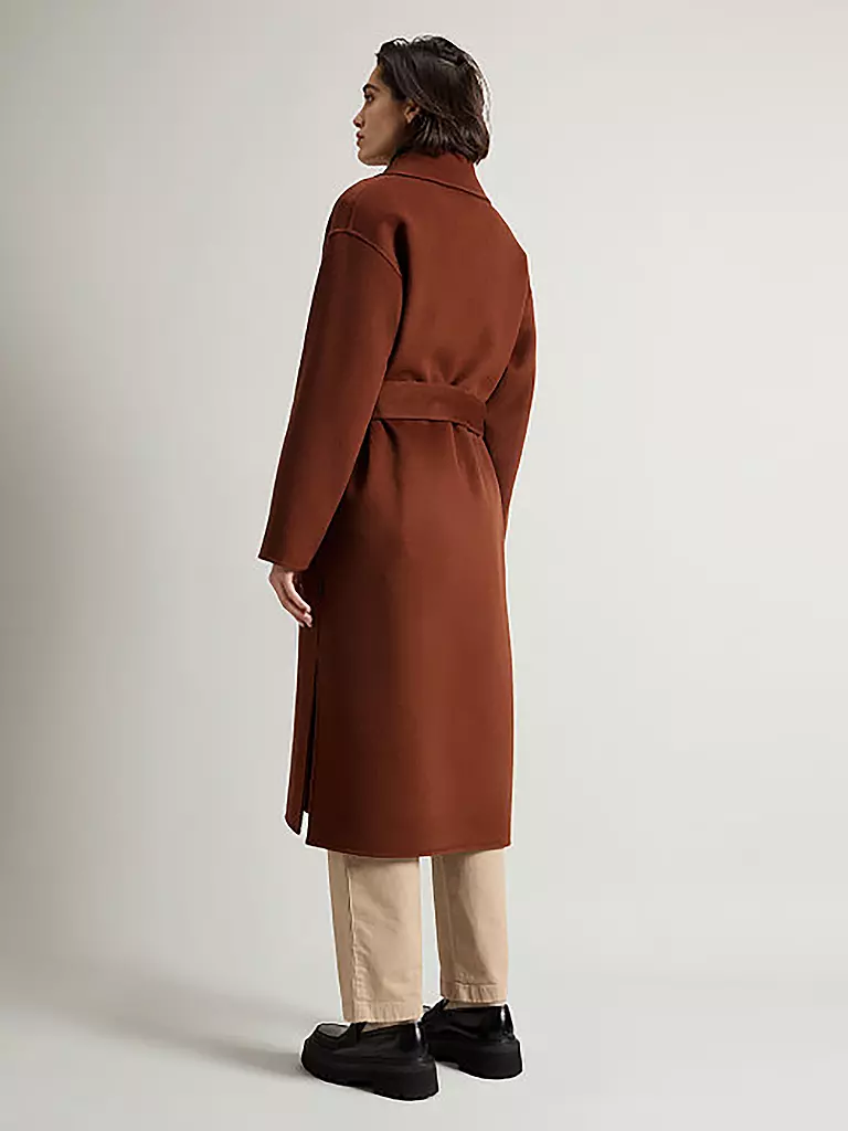 WOOLRICH | Cappotto di lana | Marrone