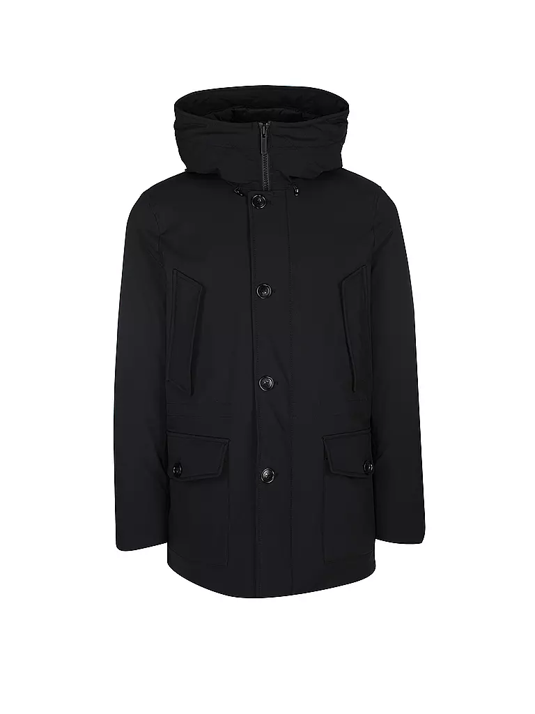 WOOLRICH | Daunenparka Regular Fit Arctic Stretch | Nero