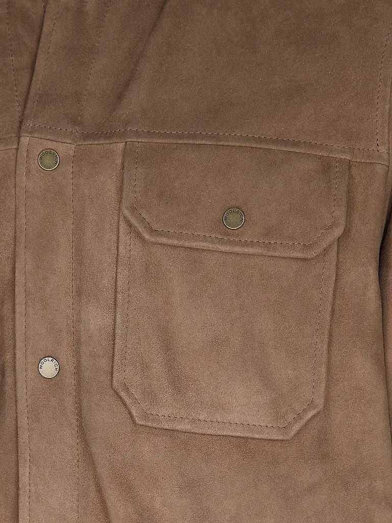 WOOLRICH | Giacca in pelle ALASKAN | 