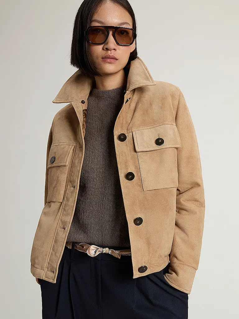 WOOLRICH | Giacca in pelle AMBER |