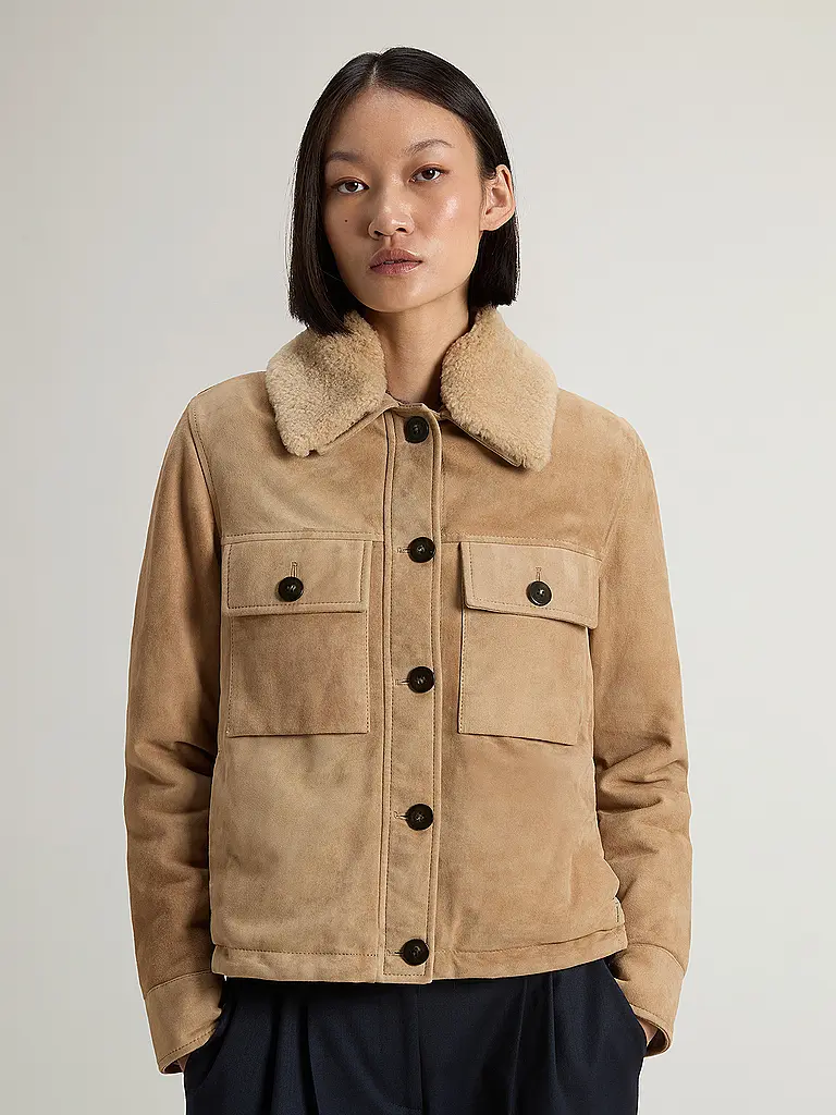 WOOLRICH | Giacca in pelle AMBER |
