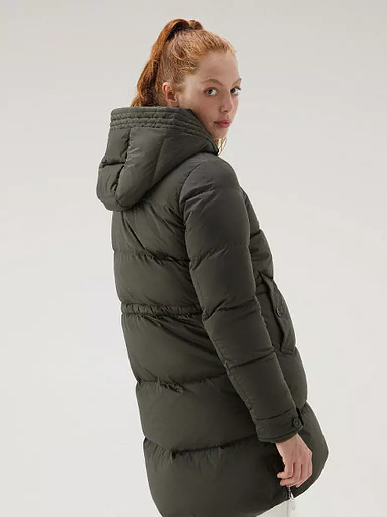 WOOLRICH | Piumino trapuntato ALSEA | Oliva