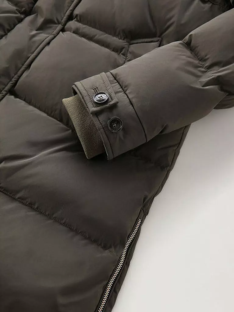 WOOLRICH | Piumino trapuntato ALSEA | Oliva