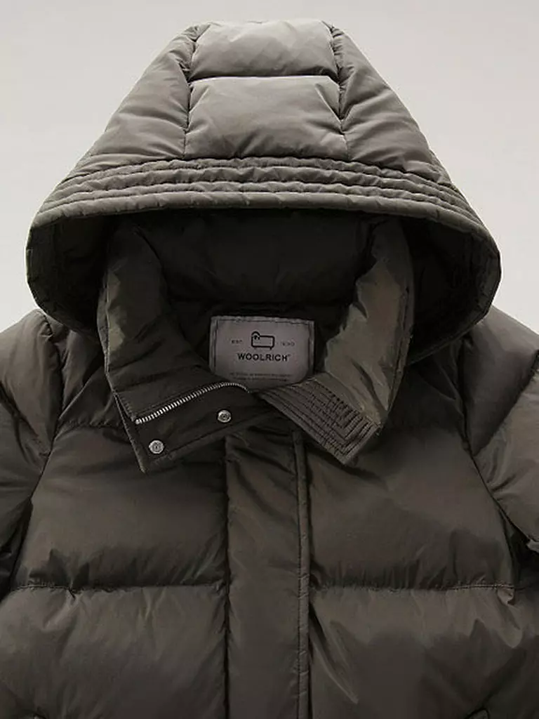 WOOLRICH | Piumino trapuntato ALSEA | Oliva