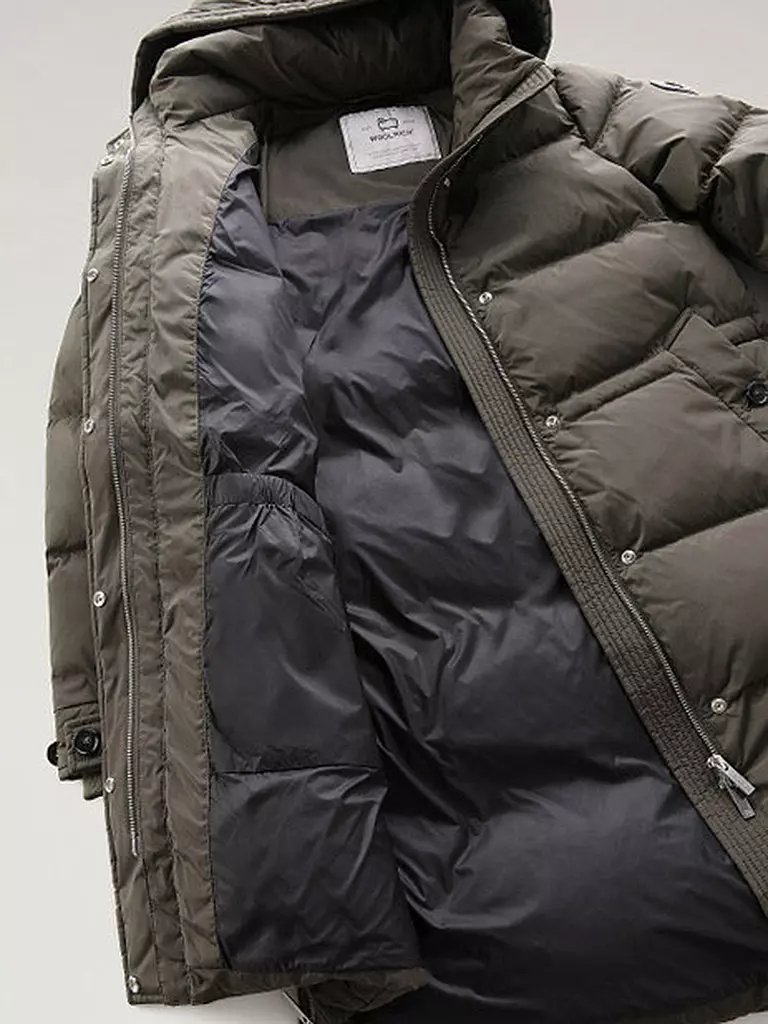WOOLRICH | Piumino trapuntato ALSEA | Oliva