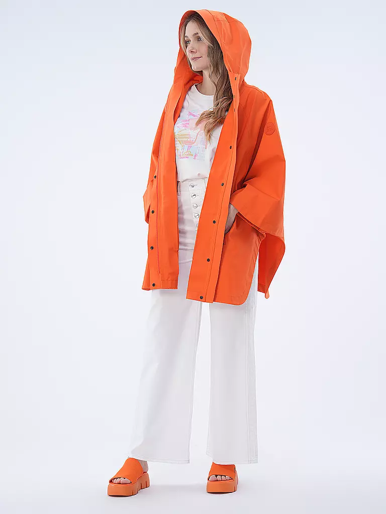 WOOLRICH | Poncho - Mantella | Arancione