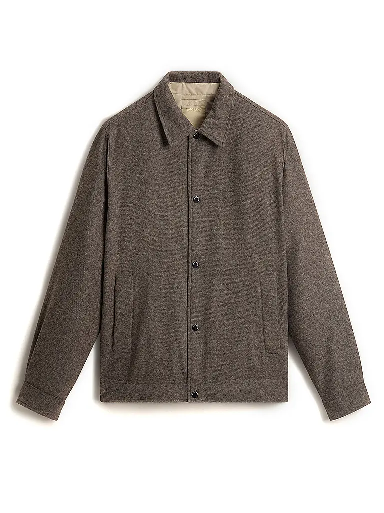 WOOLRICH | Prodotto: Overshirt KEATING | Cammello