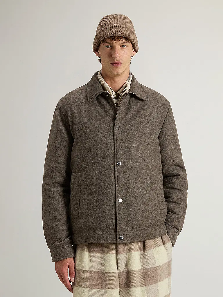 WOOLRICH | Prodotto: Overshirt KEATING | Cammello