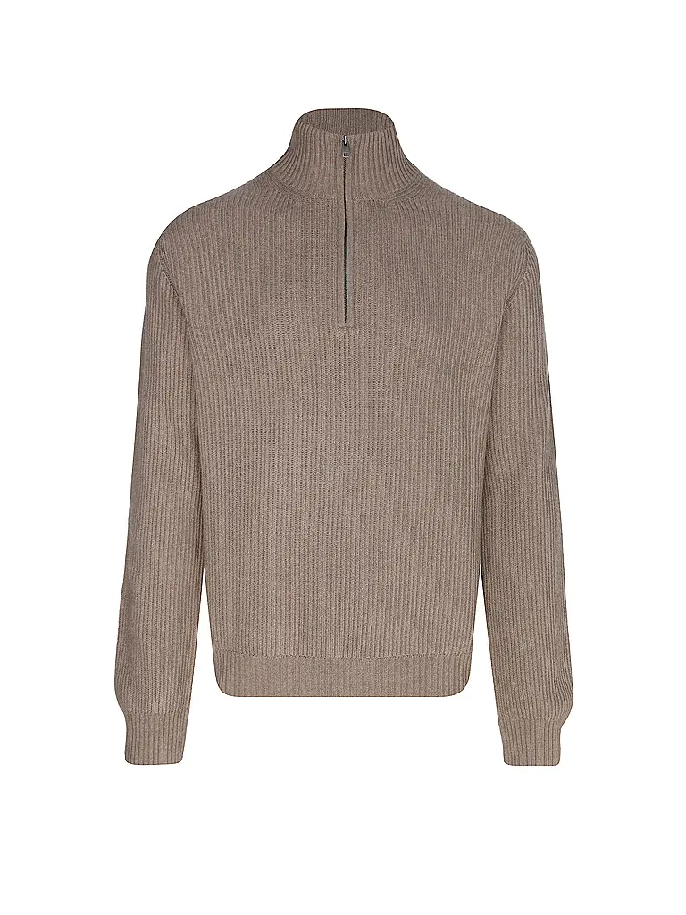WOOLRICH | Pullover Troyer | Cammello