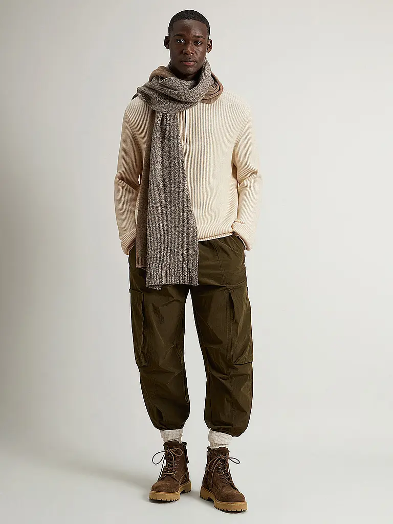 WOOLRICH | Pullover Troyer | Crema
