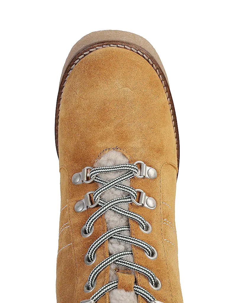 WOOLRICH | Stivaletti stringati CAMOSCIO | Cammello