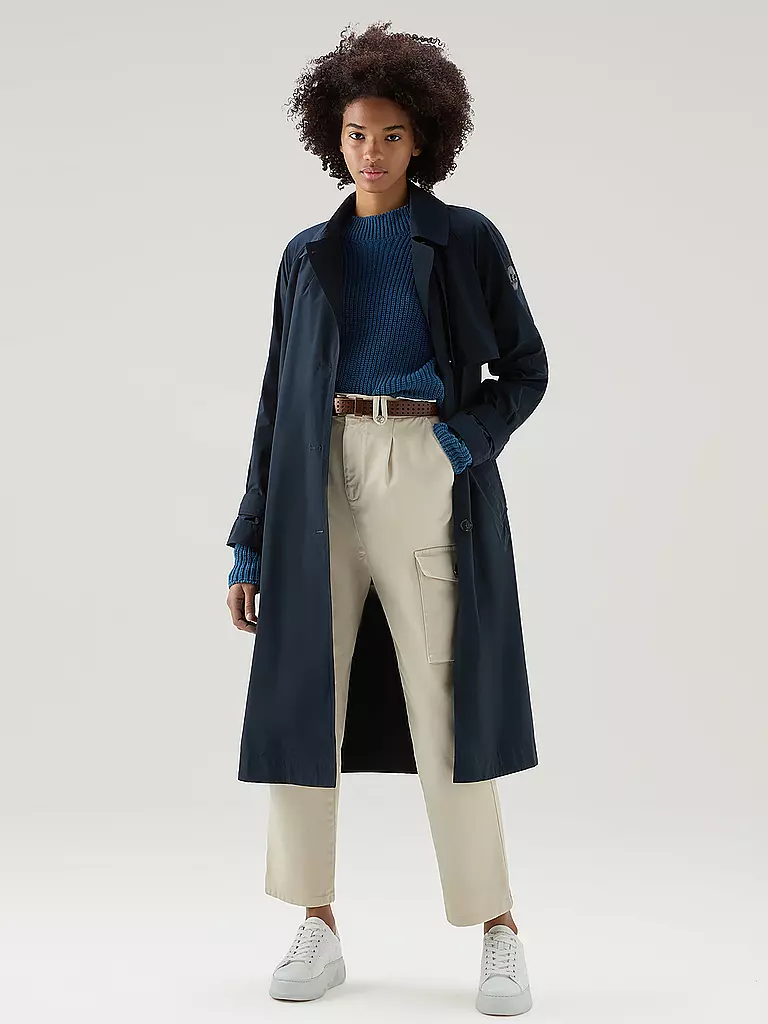 WOOLRICH | Trench coat | Blu scuro
