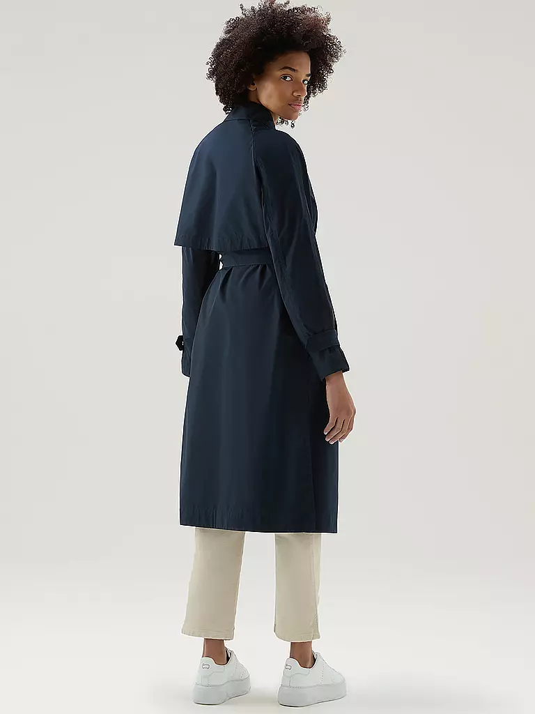 WOOLRICH | Trench coat | Blu scuro