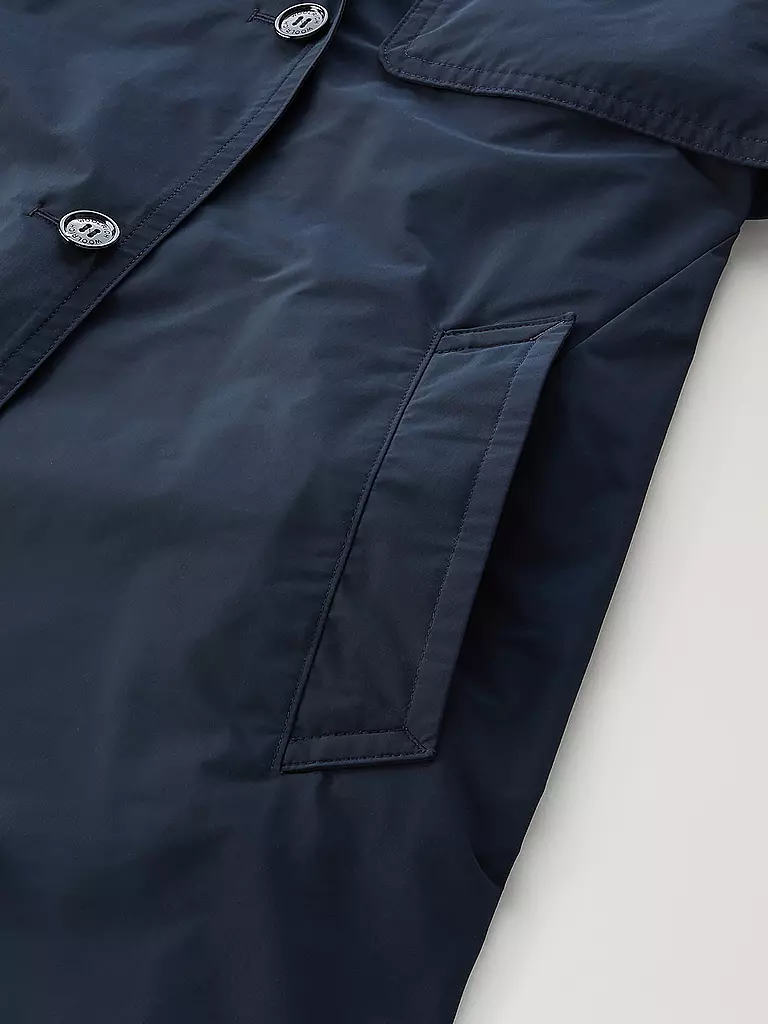 WOOLRICH | Trench coat | Blu scuro