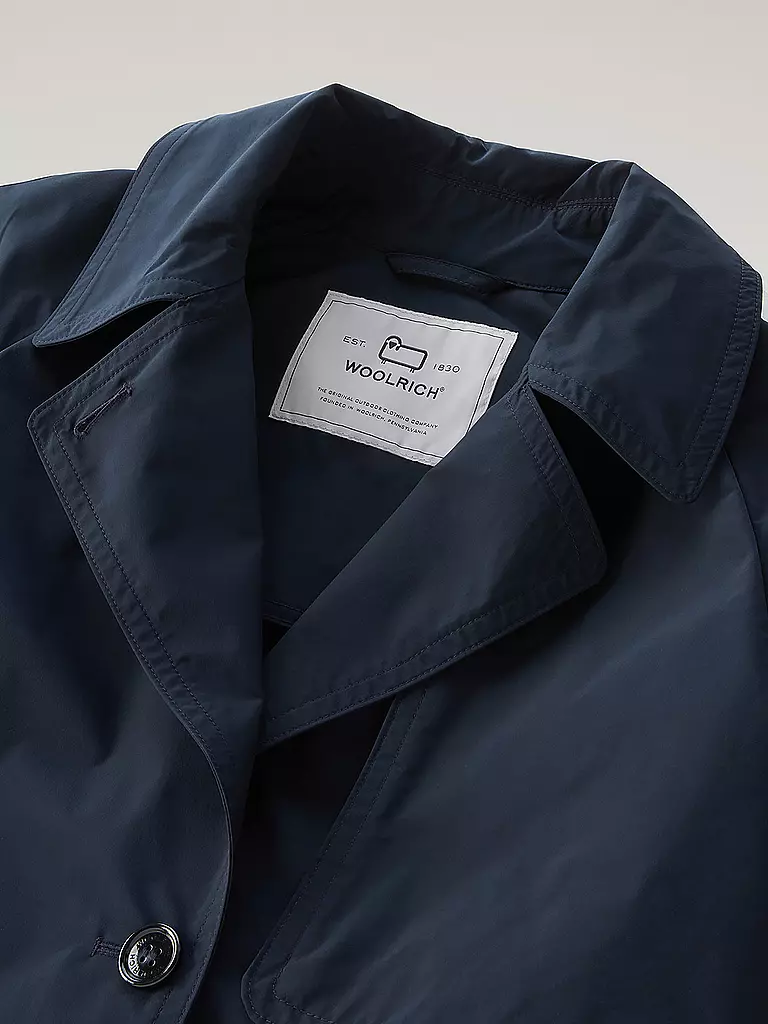 WOOLRICH | Trench coat | Blu scuro