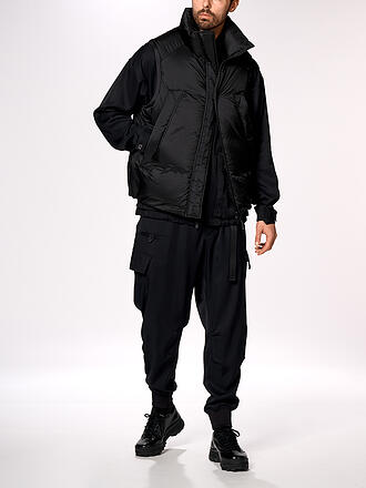 Y-3 | Gilet trapuntato in piuma