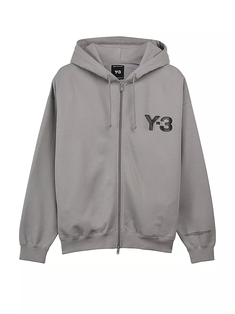 Y-3 | Felpa con zip | Grigio