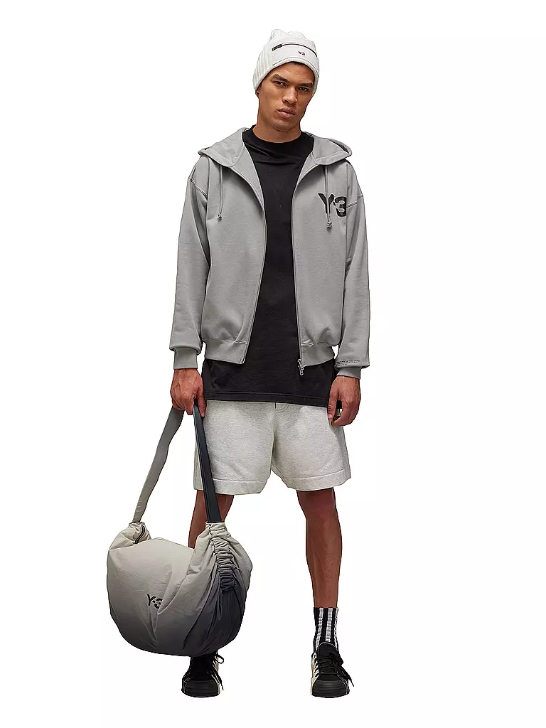 Y-3 | Felpa con zip | Grigio