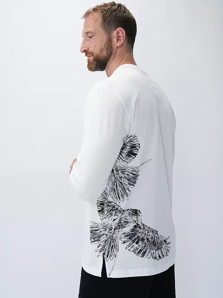 Y-3 | Langarmshirt  | Bianco