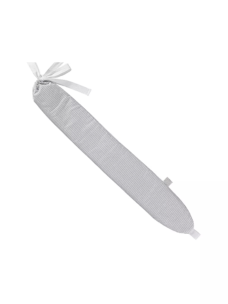 YUYU | Borsa dell'acqua calda - Bottel Cotton Stripe Grey | Grigio chiaro