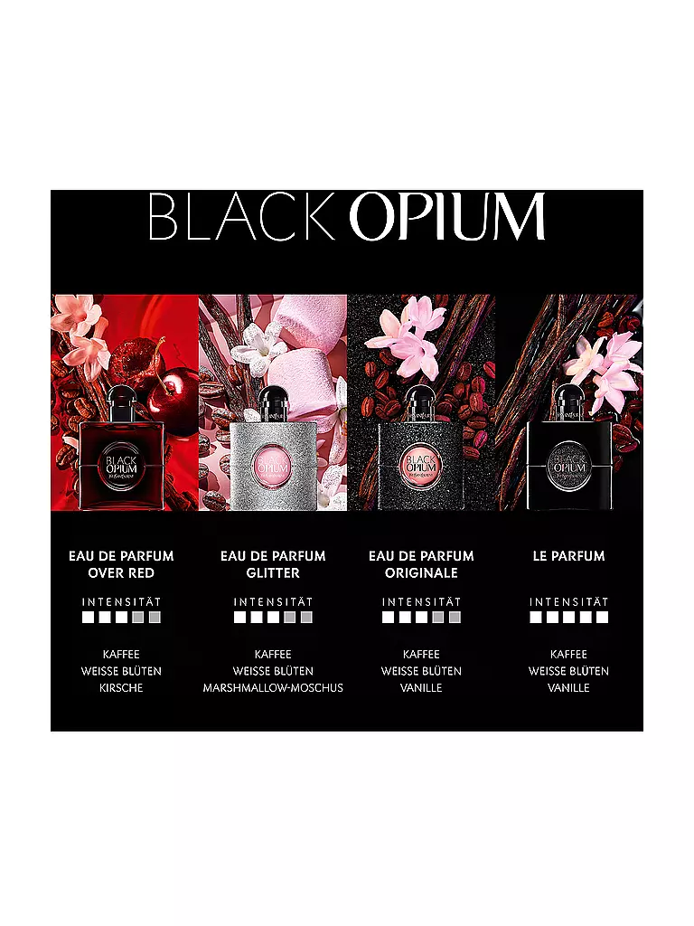 YVES SAINT LAURENT | Black Opium Eau de Parfum Glitter 50ml | Senza colore