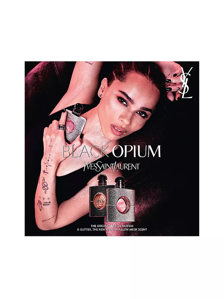 YVES SAINT LAURENT | Black Opium Eau de Parfum Glitter 50ml | Senza colore