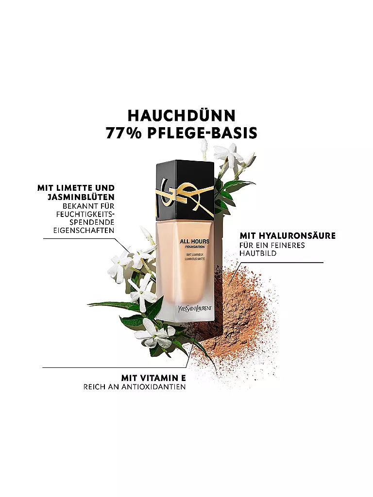 YVES SAINT LAURENT | Encre de Peau - All Hours Foundation (MN8) | Marrone