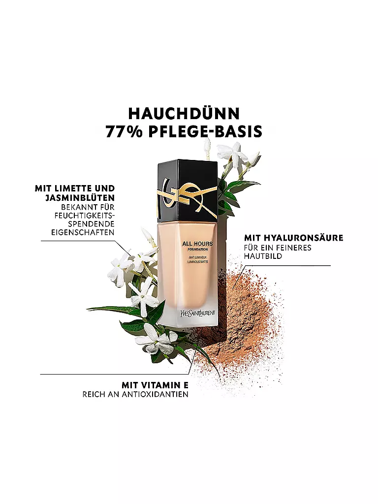 YVES SAINT LAURENT | Encre de Peau - All Hours Foundation (MW2) | Marrone