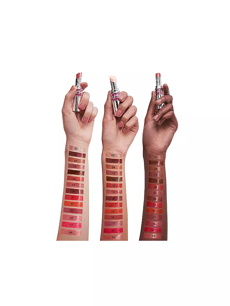 YVES SAINT LAURENT | Loveshine Candy Glaze Lipgloss-Stick (17 Strawberry Cloud) | Rosa