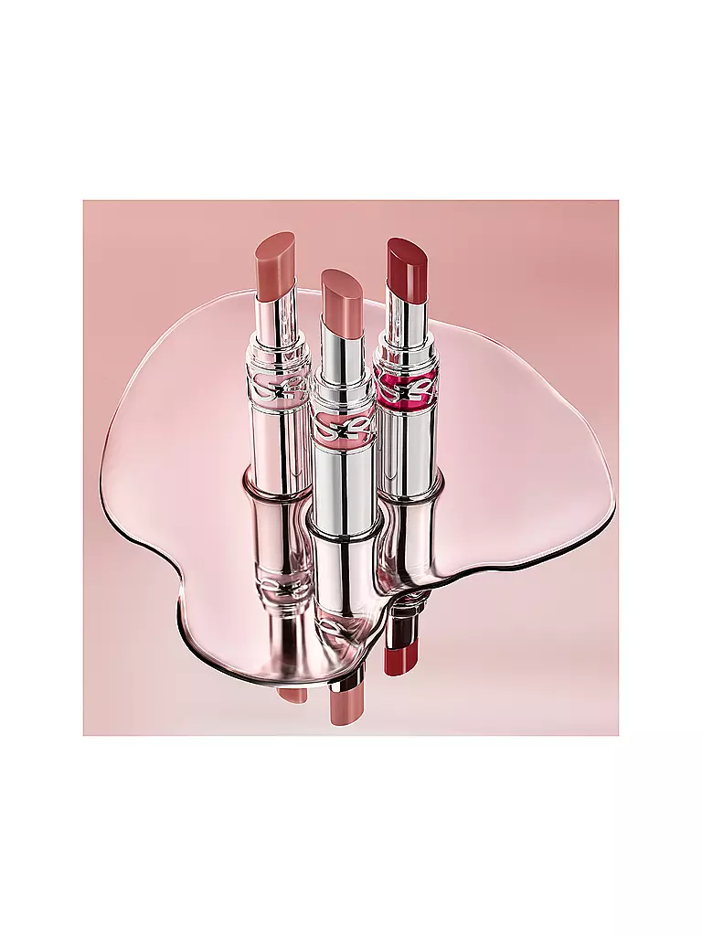 YVES SAINT LAURENT | Loveshine Candy Glaze Lipgloss-Stick (17 Strawberry Cloud) | Rosa